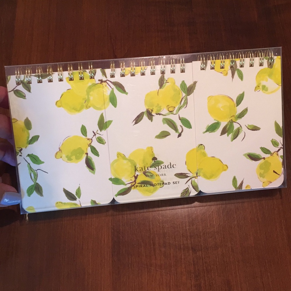 Kate Spade Spiral notepad set - Picture 1 of 4